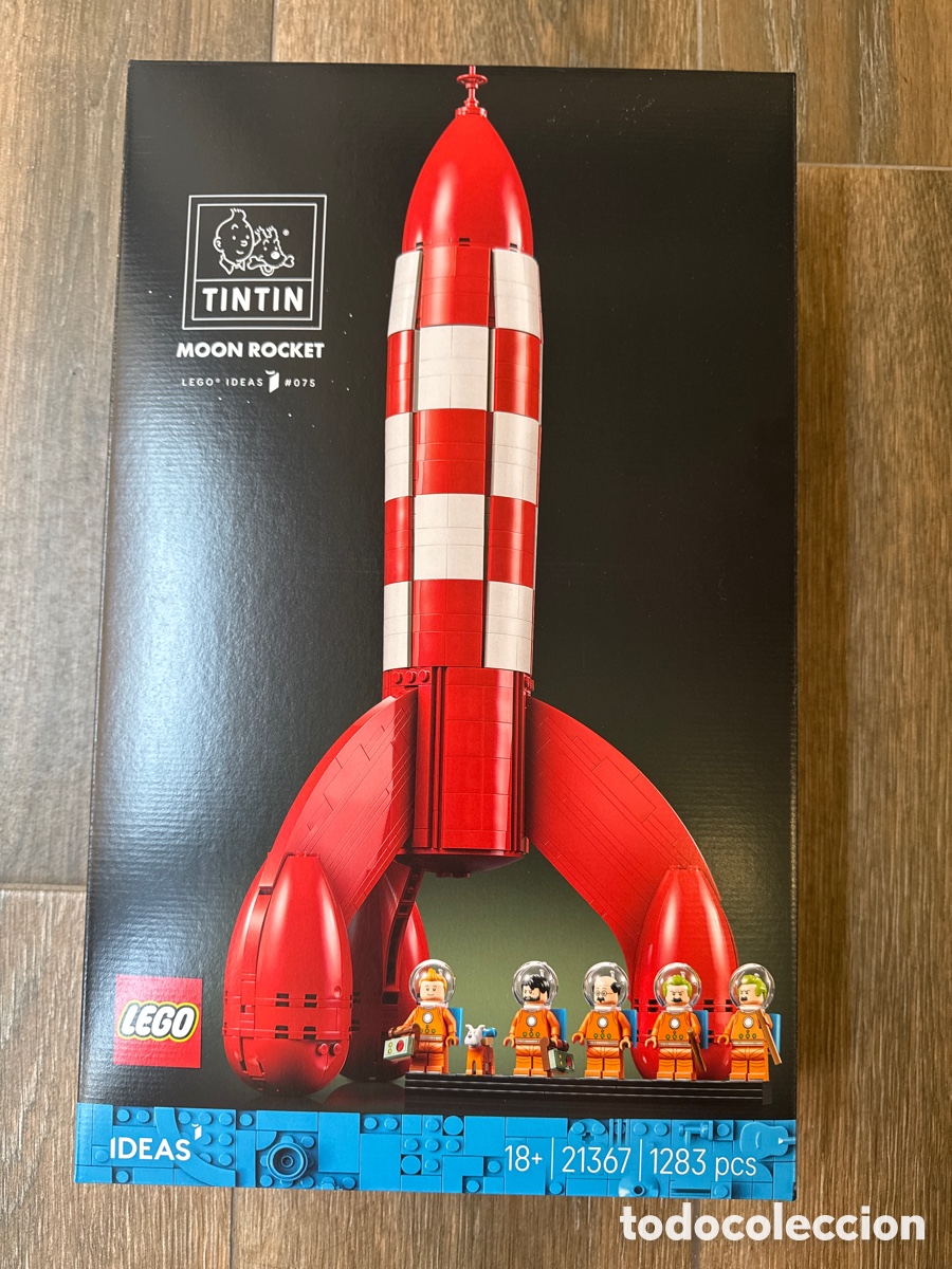 Juegos construcci&oacute;n - LEGO: Set Tint&iacute;n Cohete Lunar Lego 1283 piezas