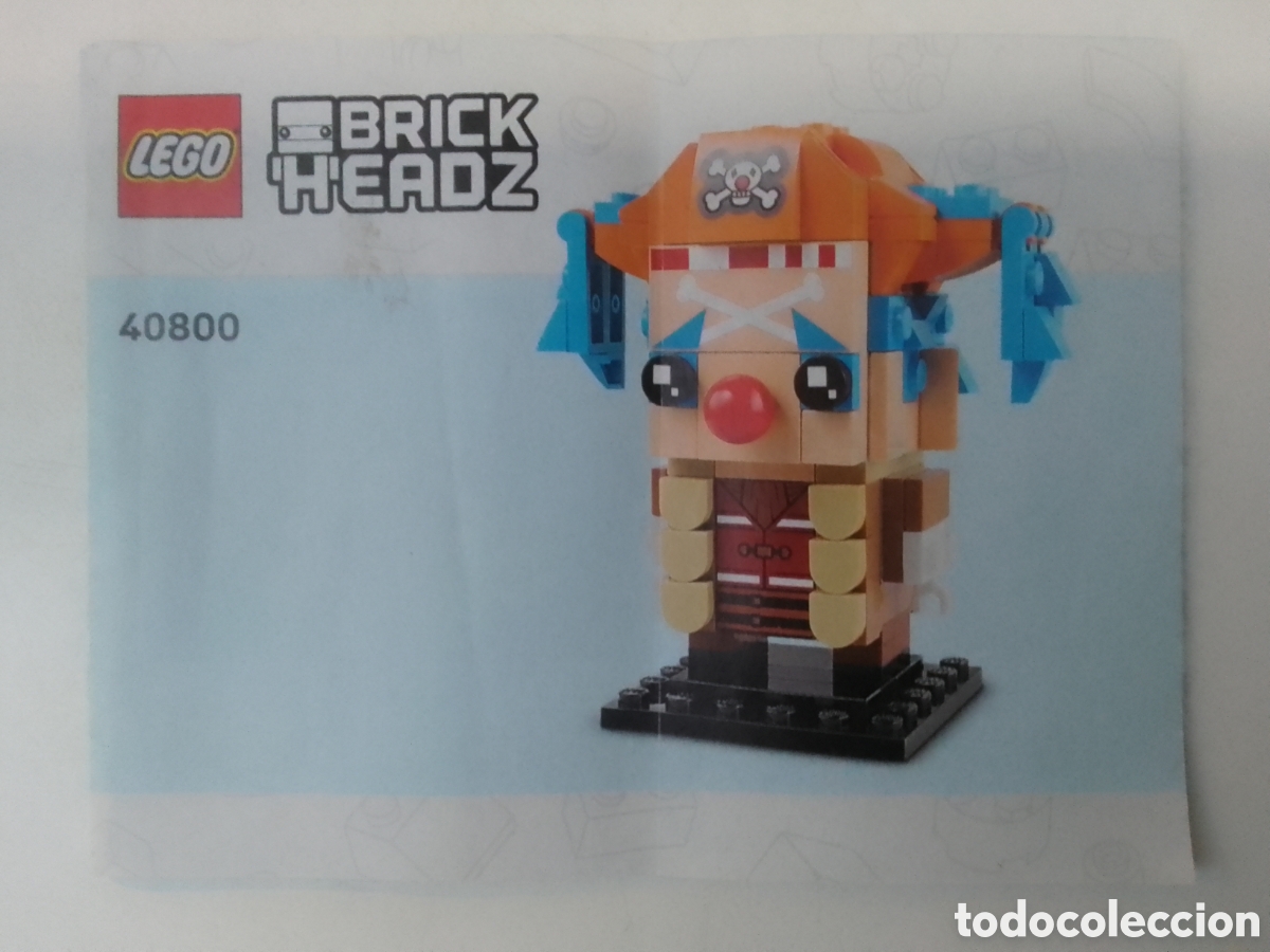 Juegos construcci&oacute;n - LEGO: Manual de instrucciones LEGO BRICK HEADZ.