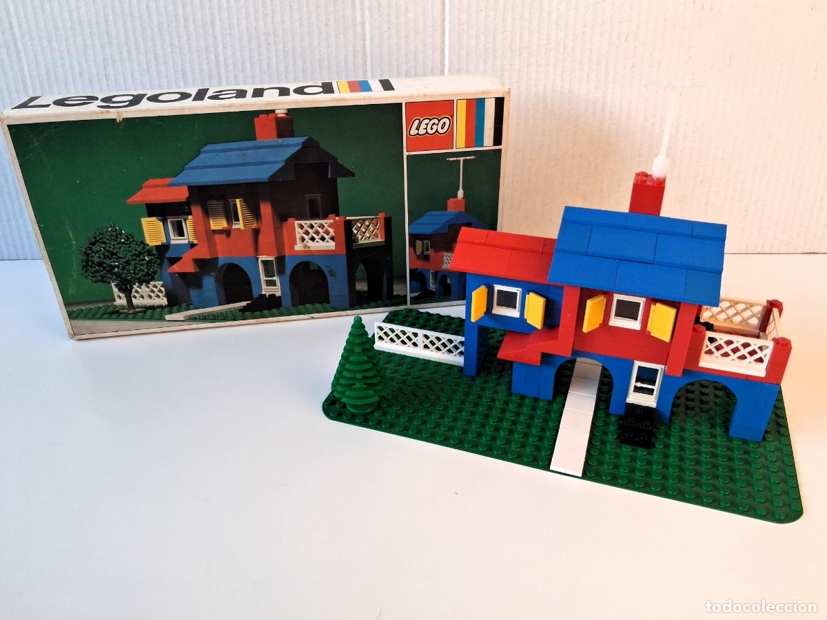 Spielzeug zum Bauen - LEGO: Lego&copy; Legoland 356, Swiss Villa/Villa suiza, vintage (1973).
