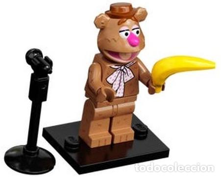 Juegos construcci&oacute;n - LEGO: Minifigura LEGO Fozzie Bear 71033-7 de Lego minifigures THE MUPPETS