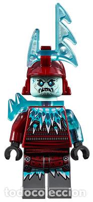 Juegos construcci&oacute;n - LEGO: Minifigura LEGO Blizzard Archer con cabeza con picos de Lego NINJAGO