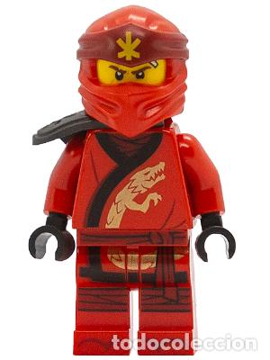 Juegos construcci&oacute;n - LEGO: Minifigura LEGO Kai - Forbidden Spinjitzu con legacy robe de Lego NINJAGO