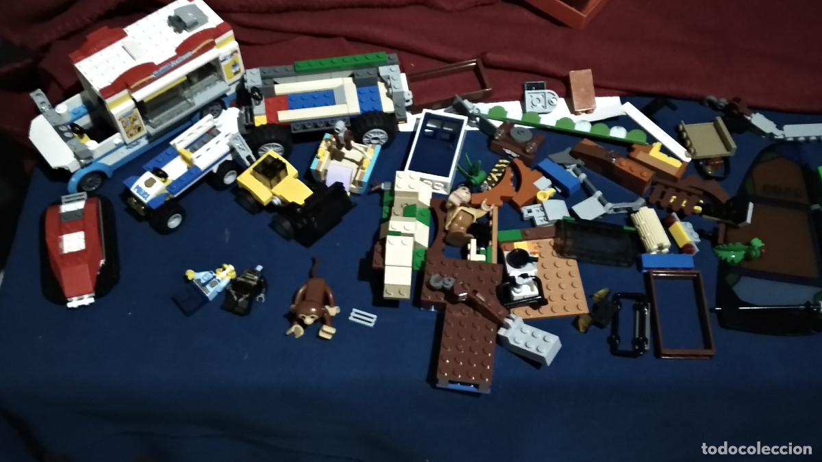 Juegos construcci&oacute;n - LEGO: LOTE LEGO PIEZAS FIGURAS ACCESORIOS REPUESTOS - PESA MAS DE 600 GR - VER FOTOS