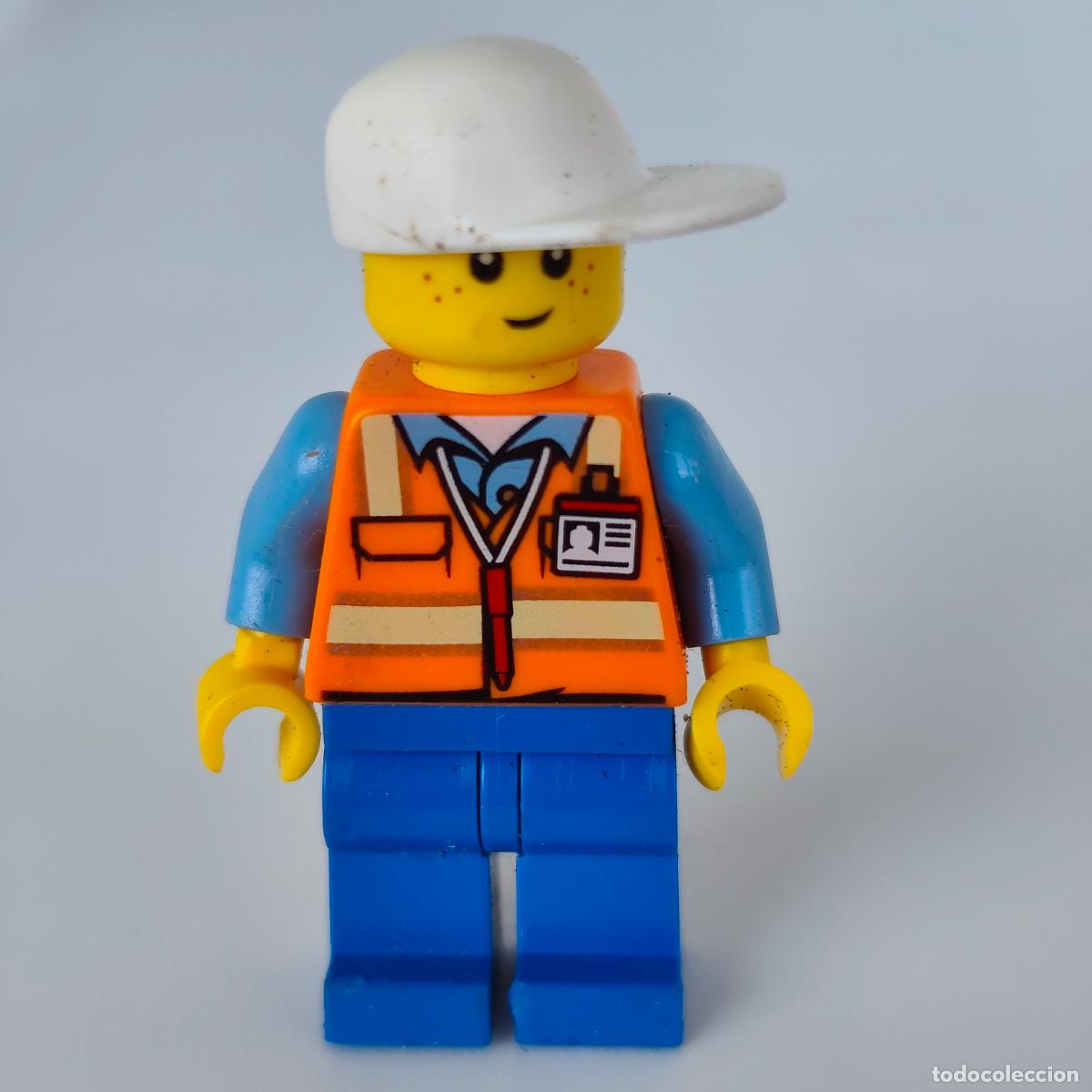 Juegos construcci&oacute;n - LEGO: Mini figura de Lego obrero construcci&oacute;n