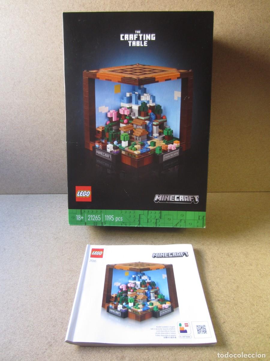 Juegos construcci&oacute;n - LEGO: CAJA VACIA y Manual LEGO Minecraft Mesa de Trabajo Ref. 21265