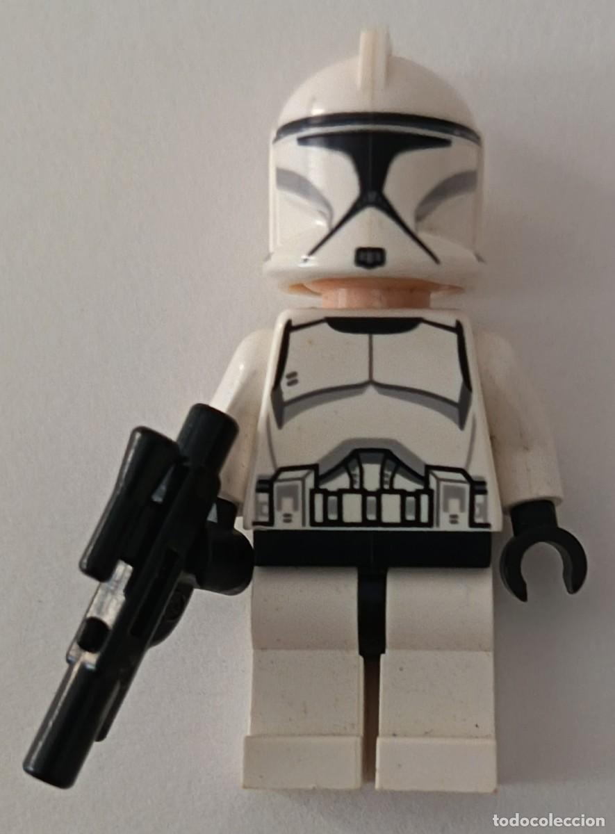 Juegos construcci&oacute;n - LEGO: Juguete Lego. Lego Clone Trooper 44827163 Star Wars. Ep.2. Boca punteada. Articulado.