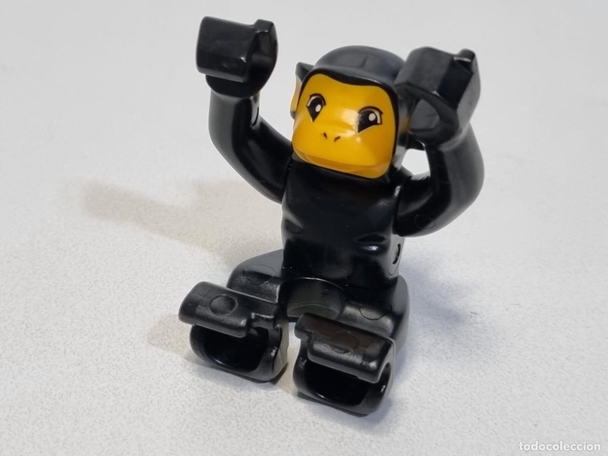 Juegos construcci&oacute;n - LEGO: Lego Duplo Pieza Mono Chimpance Gorila Negro Animal Zoo Zoologico