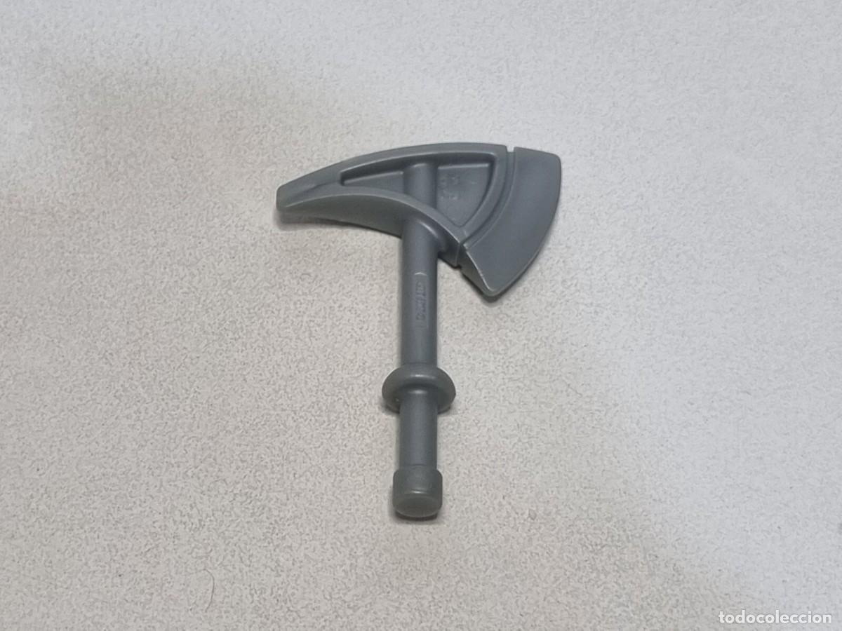 Juegos construcci&oacute;n - LEGO: Lego Duplo 51268 Pieza Arma Hacha Tomahawk Plateada Gris