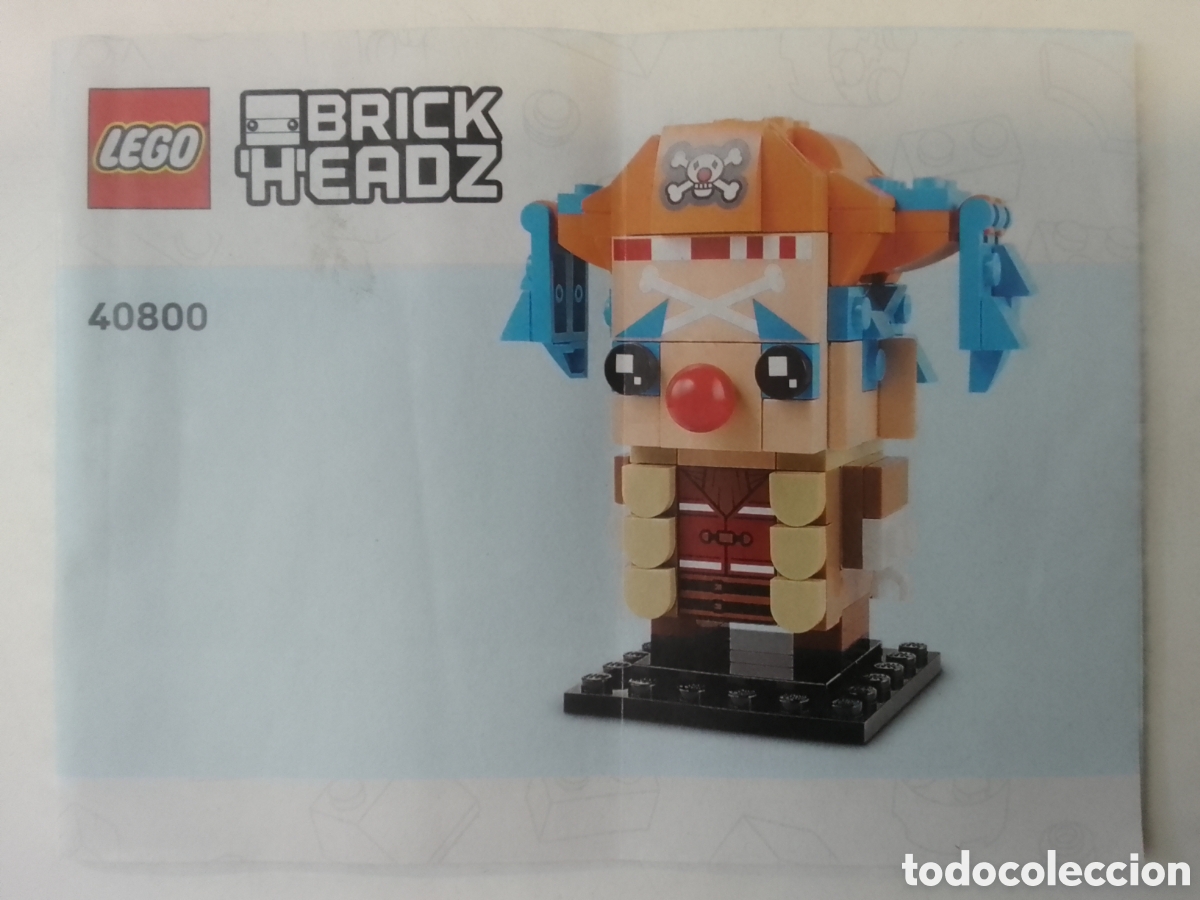 Juegos construcci&oacute;n - LEGO: Manual de instrucciones LEGO BRICK HEADZ.