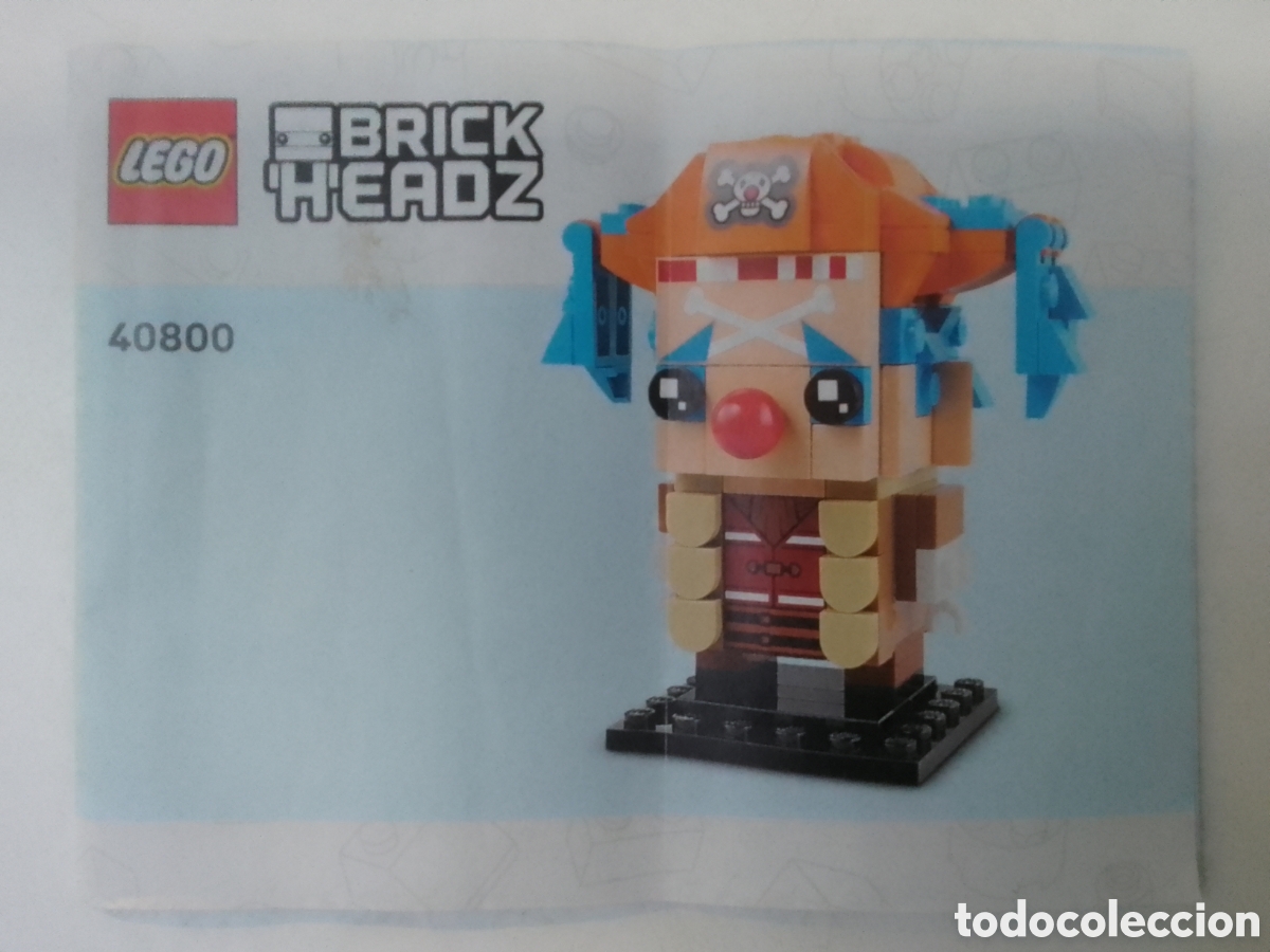 Juegos construcci&oacute;n - LEGO: Manual de instrucciones LEGO BRICK HEADZ.