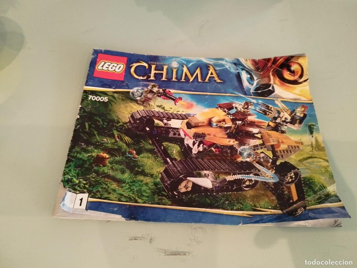 Juegos construcci&oacute;n - LEGO: Instrucciones del set LEGO Legends of Chima: El Depredador Real de Laval (modelo 70005). Manual.