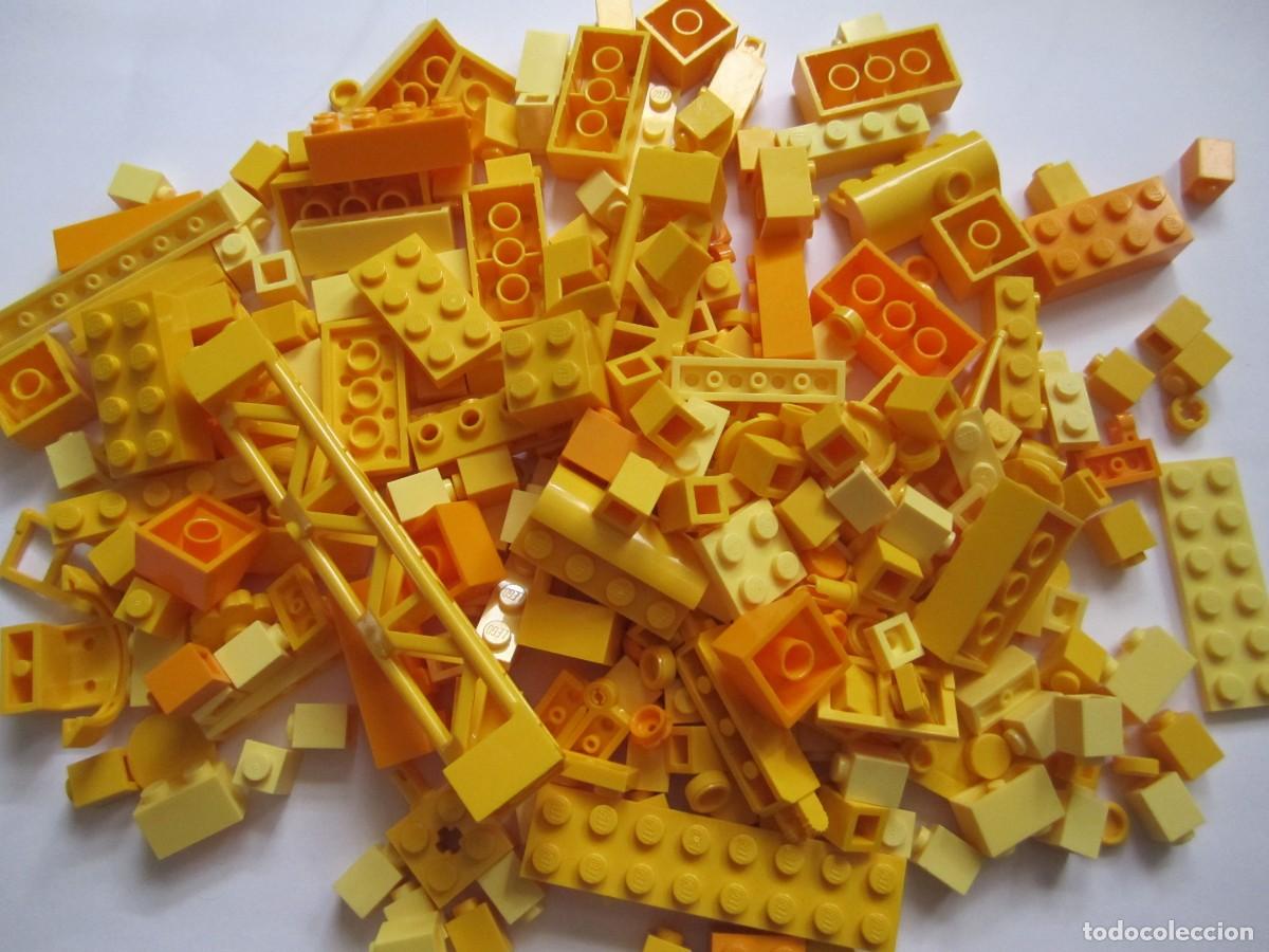 Juegos construcci&oacute;n - LEGO: lote mas de 200 piezas amarillas lego