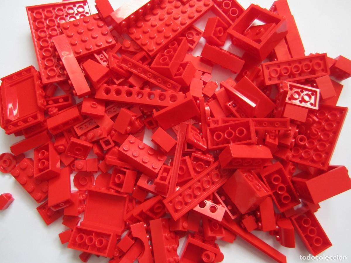 Juegos construcci&oacute;n - LEGO: lote mas de 200 piezas rojas lego