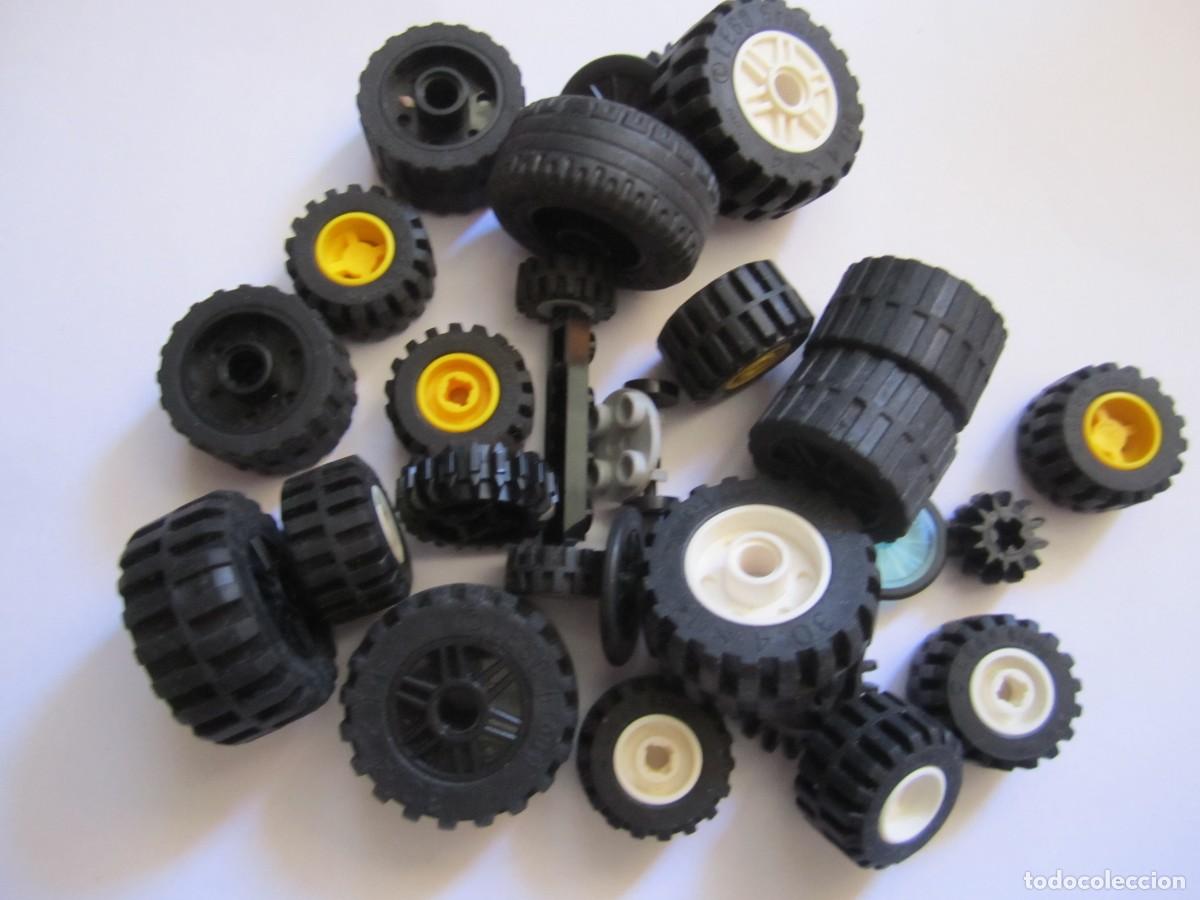 Juegos construcci&oacute;n - LEGO: lote ruedas lego varias