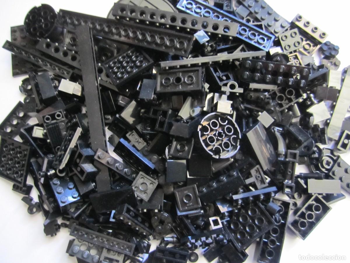 Juegos construcci&oacute;n - LEGO: lote mas de 300 piezas negras lego