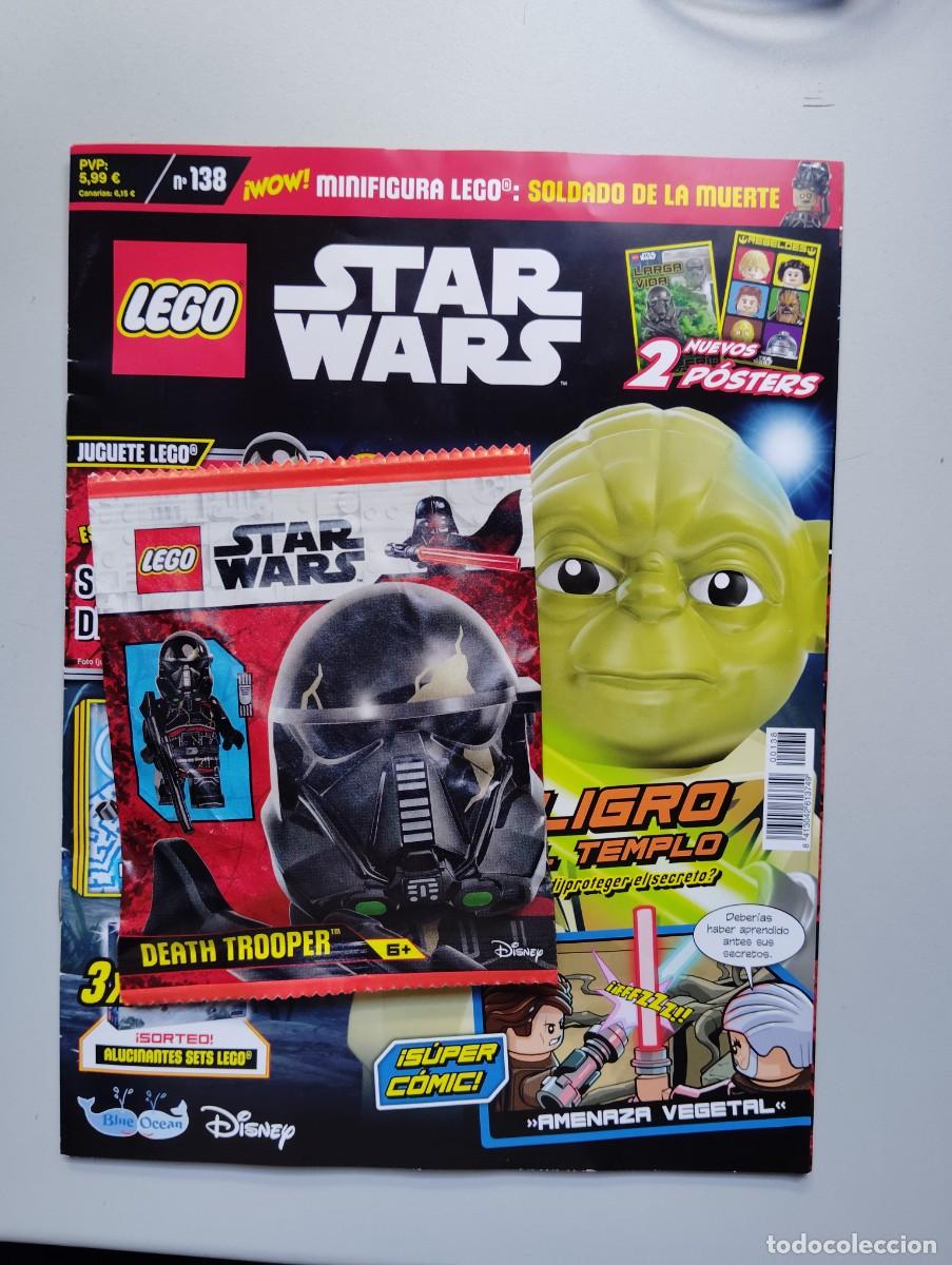 Juegos construcci&oacute;n - LEGO: LEGO. ORIGINAL. STAR WARS. REVISTA NUM 138. CON MINIFIGURA DEATH TROOPER. NUEVO