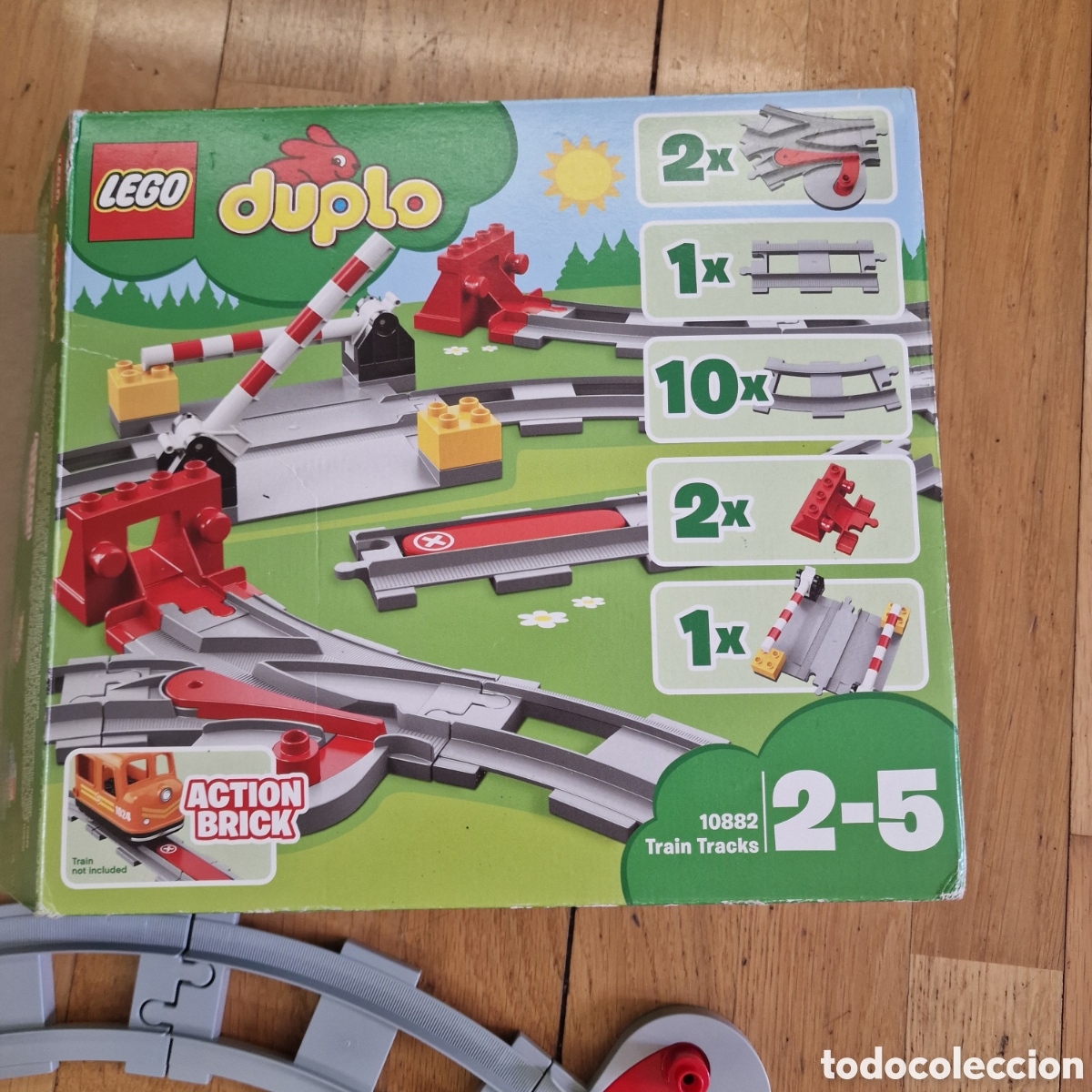 Juegos construcci&oacute;n - LEGO: Lego Duplo 10882 v&iacute;as de tren
