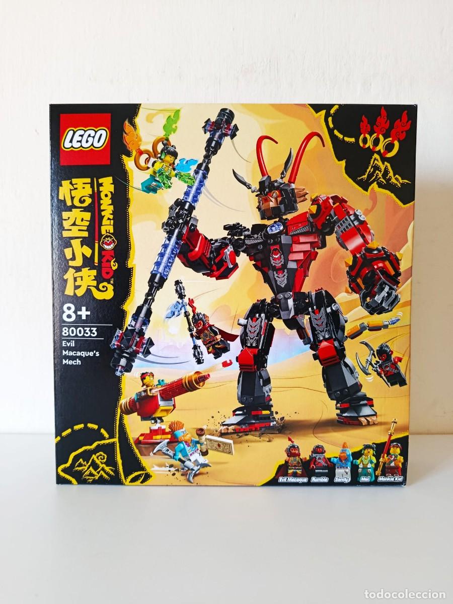 Juegos construcci&oacute;n - LEGO: 80033 LEGO Monkie Kid Season 3 Evil Macaque's Mech