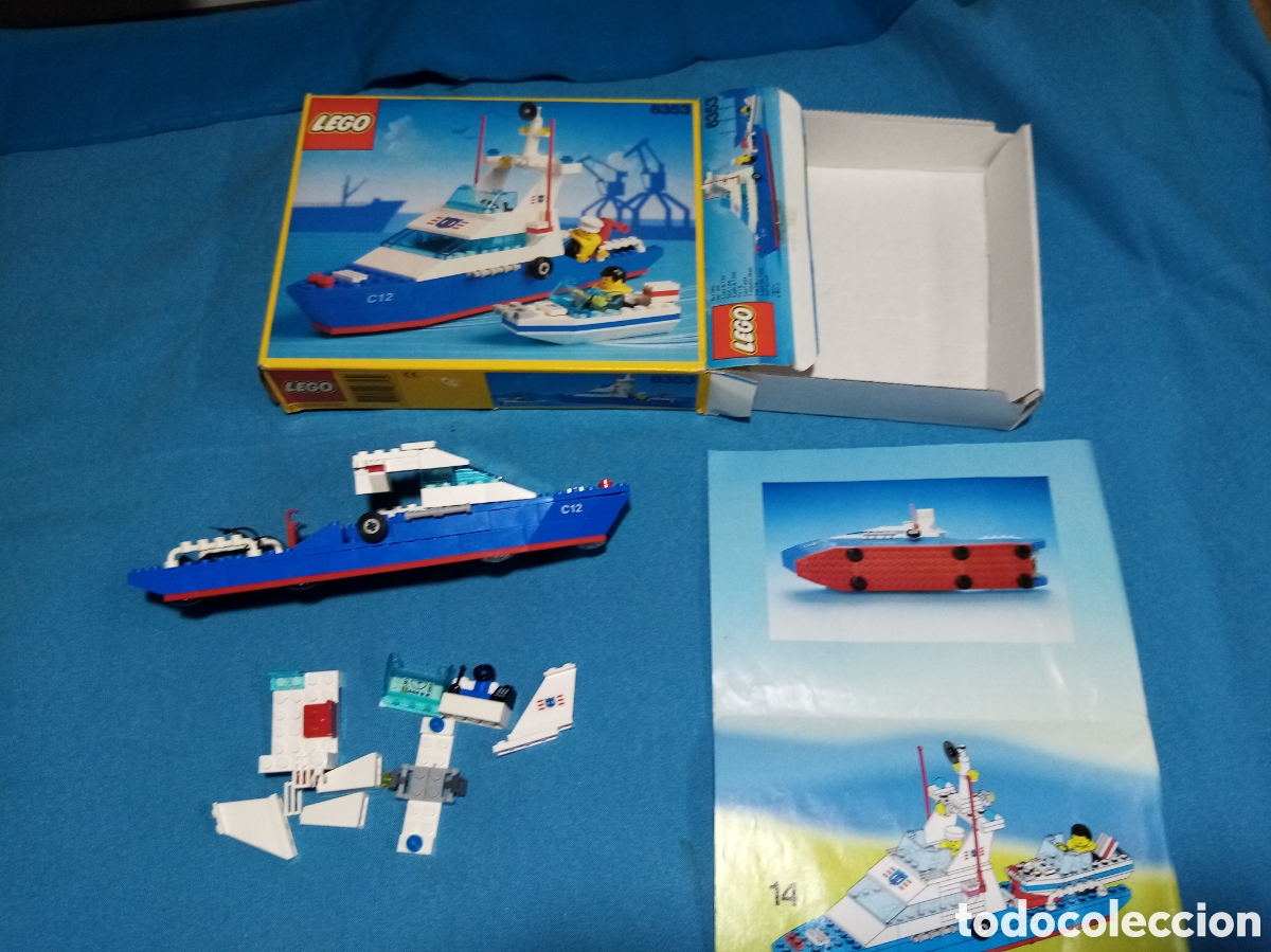 Juegos construcci&oacute;n - LEGO: Lego barco ref 6353 incompleto - Foto 7
