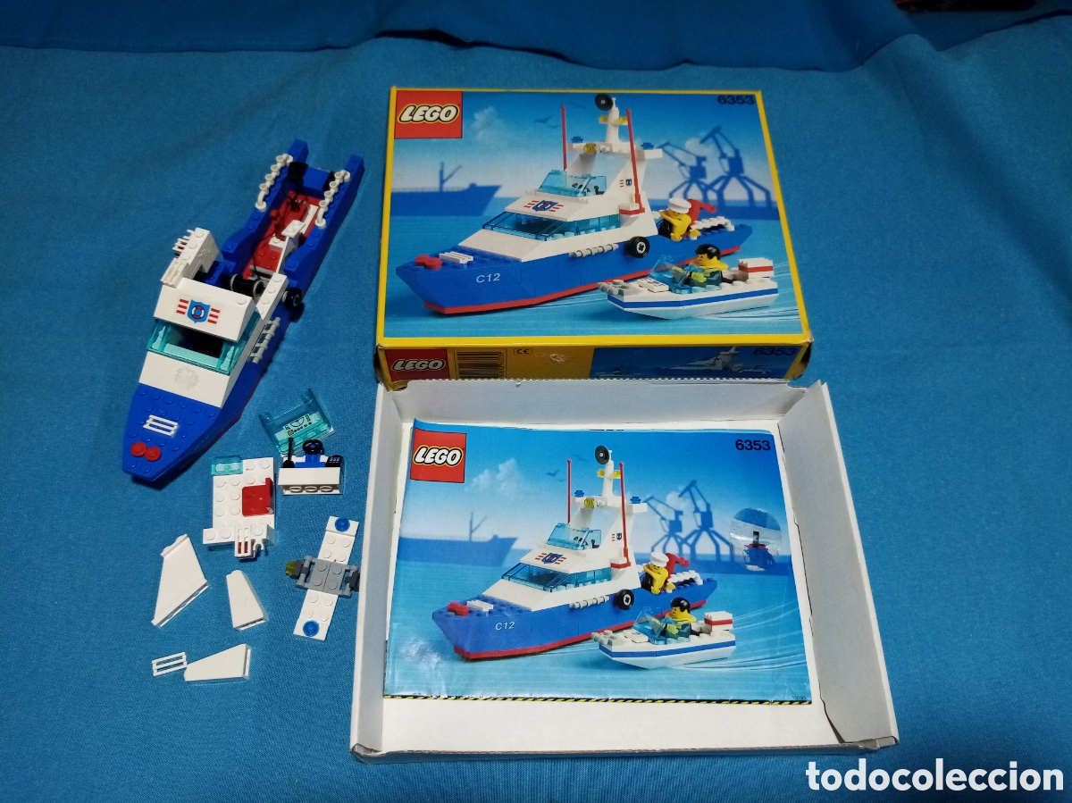 Juegos construcci&oacute;n - LEGO: Lego barco ref 6353 incompleto