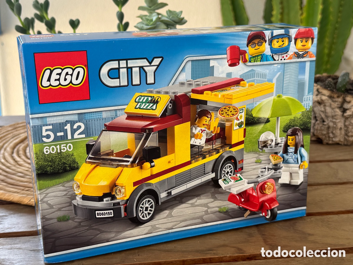 Juegos construcci&oacute;n - LEGO: Lego City 60150 Pizza Van 2017 Precintado
