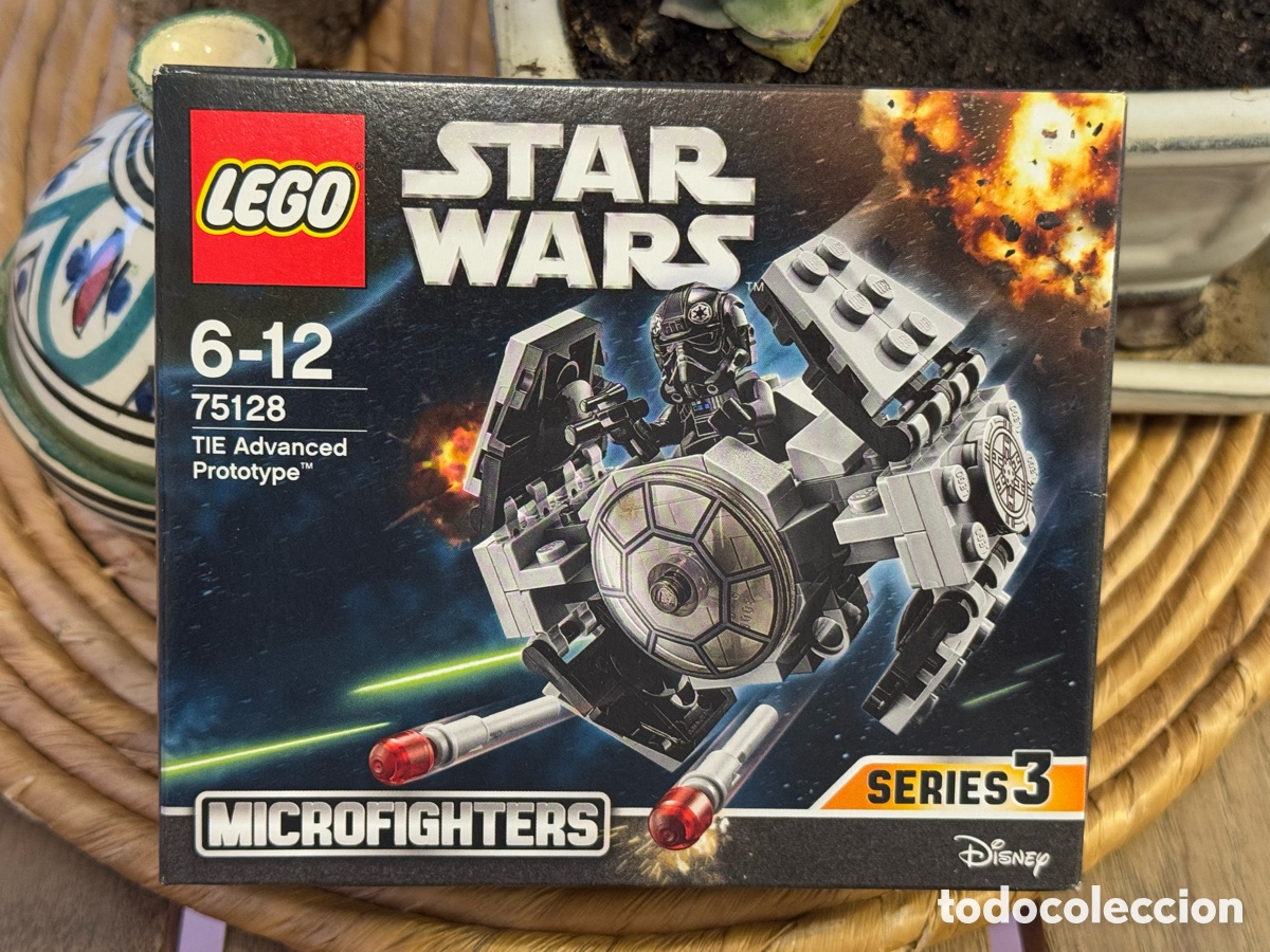 Juegos construcci&oacute;n - LEGO: LEGO Star Wars 75128 TIE Advanced Prototype Serie3