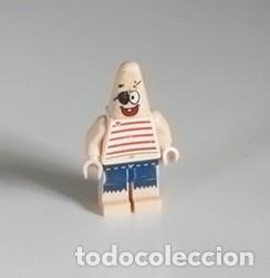 Juegos construcci&oacute;n - LEGO: PATRICIO AMIGO DE BOB ESPONJA FIGURA DE LEGO - MU&Ntilde;ECO DE SERIE DE DIBUJOS ANIMADOS JUGUETE HUMOR