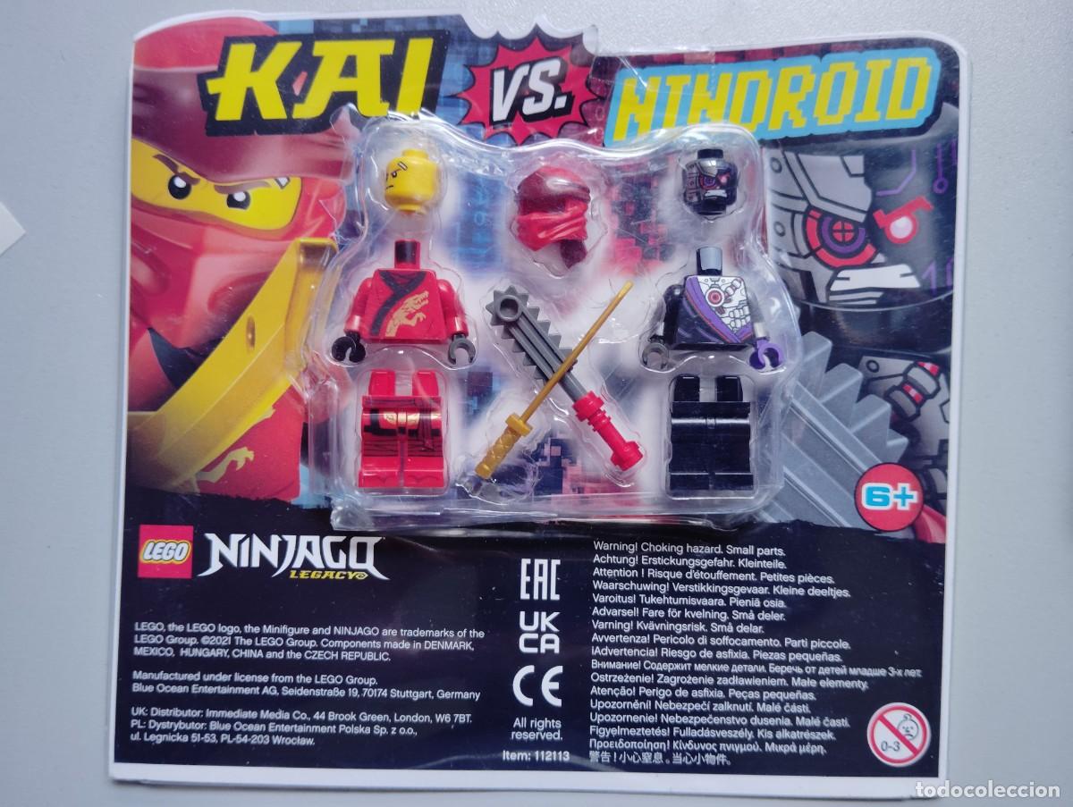 Juegos construcci&oacute;n - LEGO: LEGO. ORIGINAL. NINJAGO CON DOS MINIFIGURAS. NUEVO