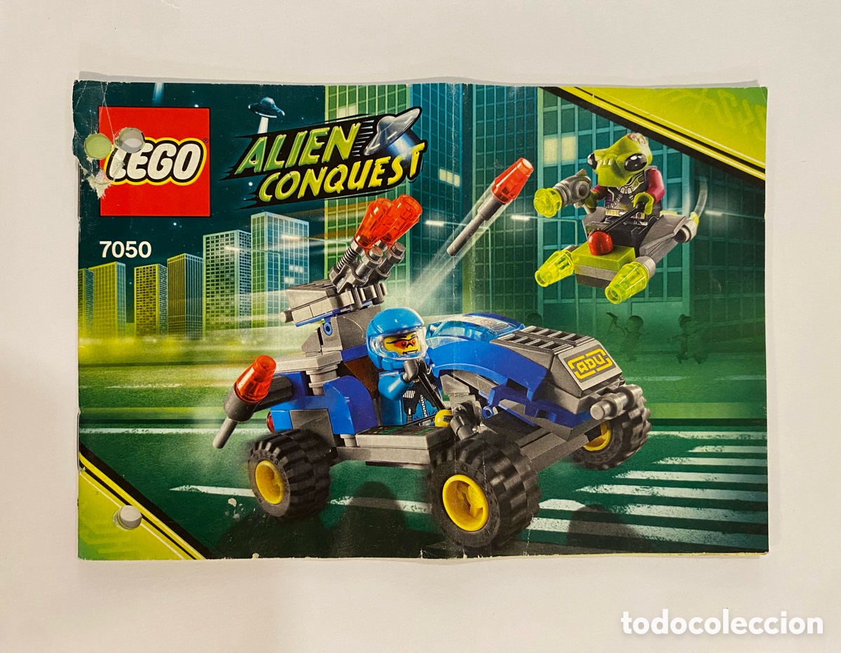 Juegos construcci&oacute;n - LEGO: Lego Space: Alien Conquest: Manual de instrucciones del set 7050-1 Alien Defender. De 2011