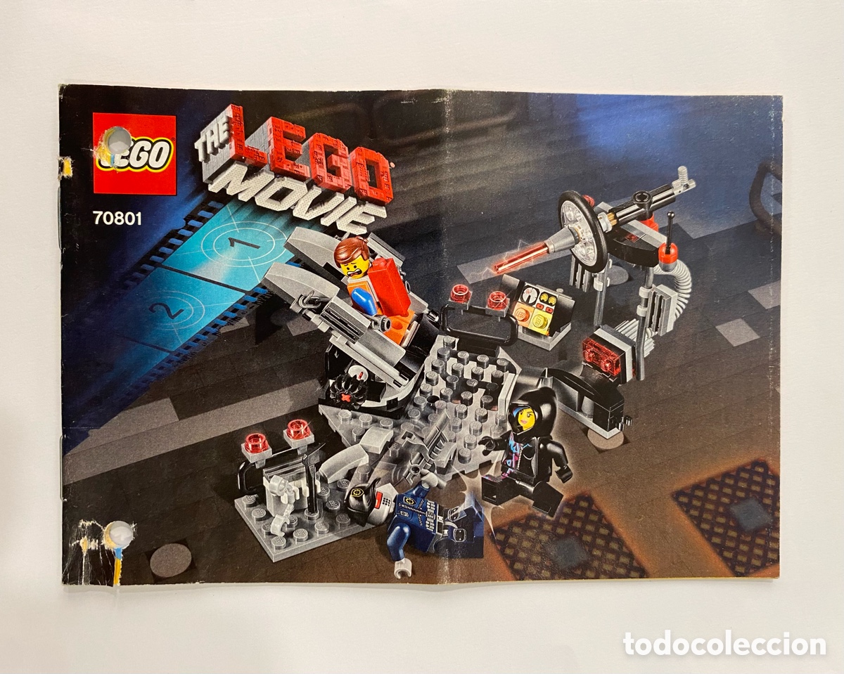 Spielzeug zum Bauen - LEGO: The LEGO Movie: Manual de instrucciones del set 70801-1 La Sala de Fusi&oacute;n. De 2014. La Lego pel&iacute;cula