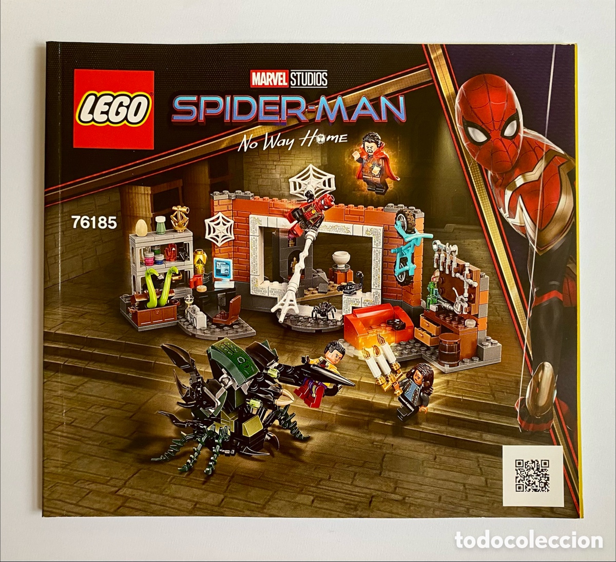 Juegos construcci&oacute;n - LEGO: Lego Super Heroes: Manual de instrucciones del set 76185-1 Spider-Man en el Taller del Santuario