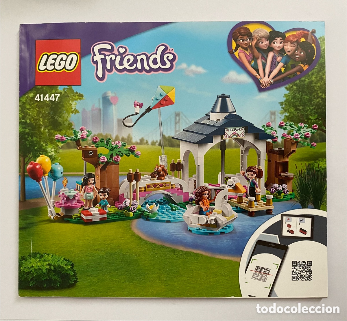 Spielzeug zum Bauen - LEGO: Lego Friends: Manual de instrucciones del set 41447-1 Parque de Heartlake City. De 2021