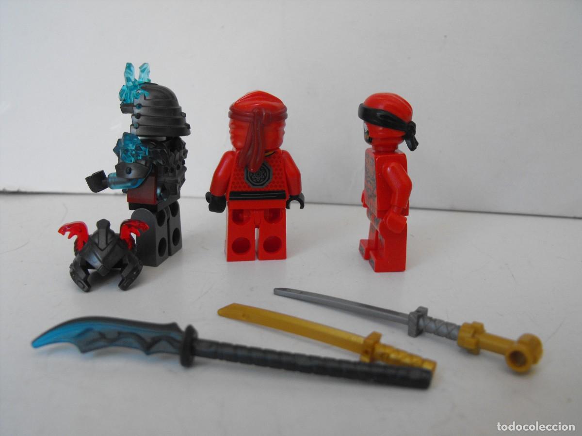 Juegos construcci&oacute;n - LEGO: LEGO. Lote de figuras de ninja y samurai. - Foto 2