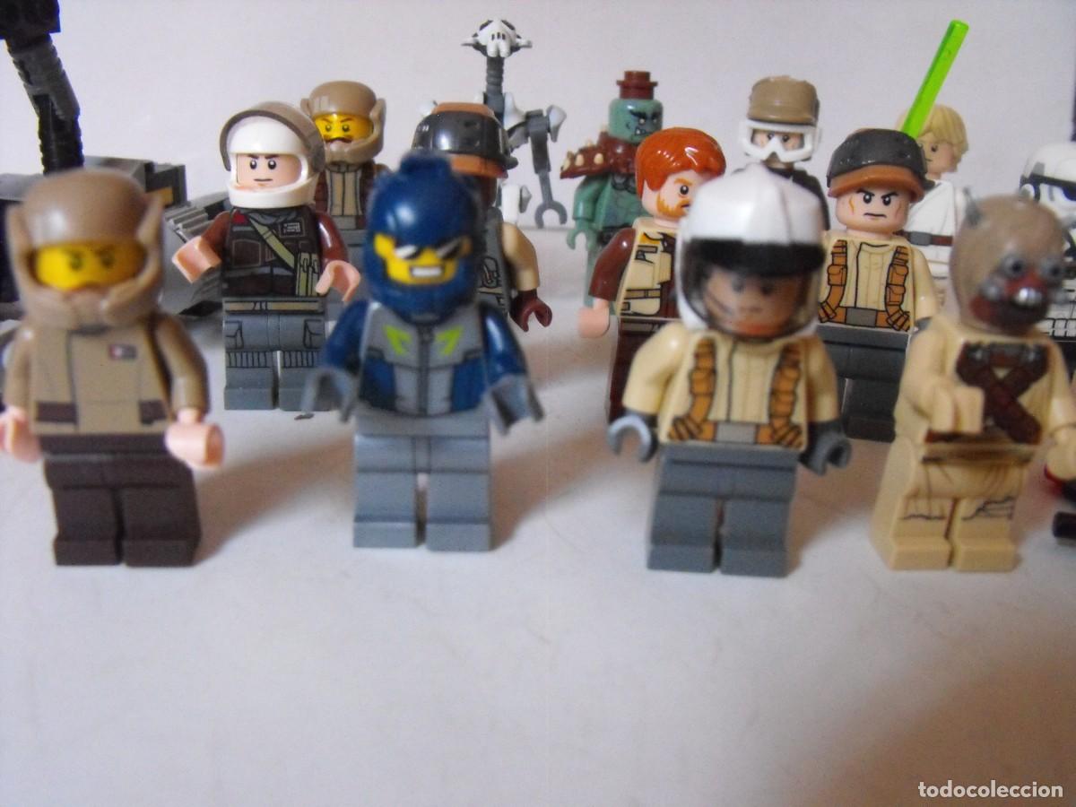 Juegos construcci&oacute;n - LEGO: LEGO. Lote de figuras y complementos de STAR WARS. - Foto 3