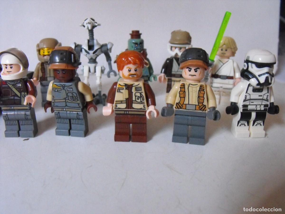 Juegos construcci&oacute;n - LEGO: LEGO. Lote de figuras y complementos de STAR WARS. - Foto 4
