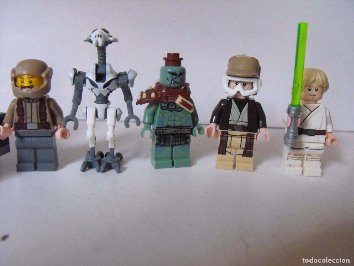 Juegos construcci&oacute;n - LEGO: LEGO. Lote de figuras y complementos de STAR WARS. - Foto 5