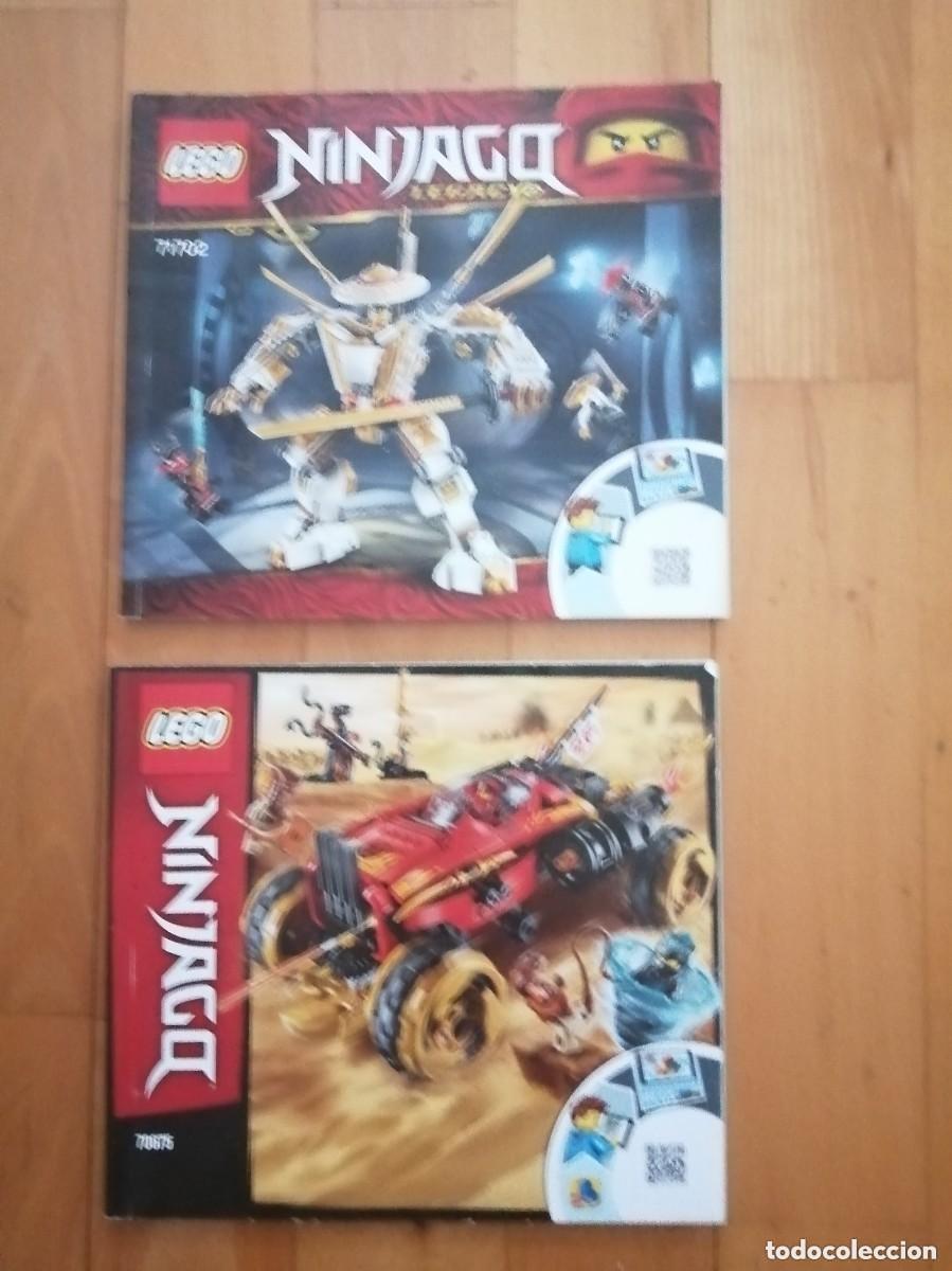 Giochi costruzione - LEGO: 2 LEGO NINJAGO MANUAL CONSTRUCCI&Oacute;N. LIBROS INSTRUCCIONES