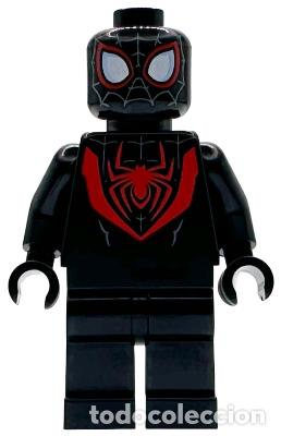 Juegos construcci&oacute;n - LEGO: Minifigura LEGO Miles Morales (Spider-man) de MARVEL
