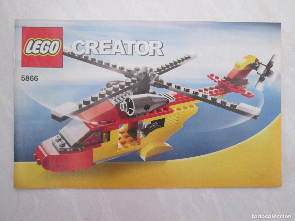Juegos construcci&oacute;n - LEGO: LEGO - MANUAL DE INSTRUCCIONES - CREATOR 5866 - 2010