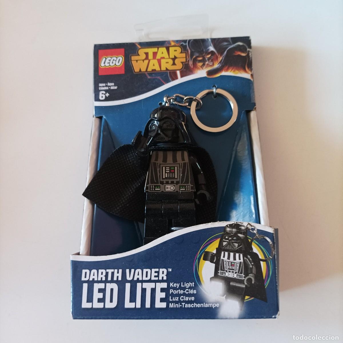 Juegos construcci&oacute;n - LEGO: LLAVERO LEGO FIGURA DARTH VADE LED LITE STAR WARS NUEVO