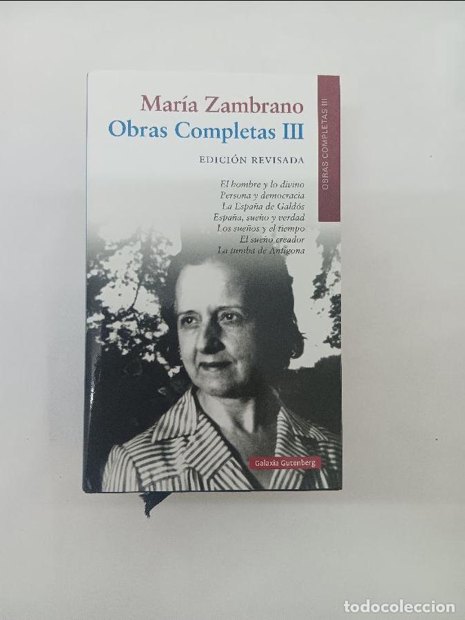 Juegos construcci&oacute;n - LEGO: Obras Completas III Mar&iacute;a Zambrano 9788481099260 - Mar&iacute;a Zambrano