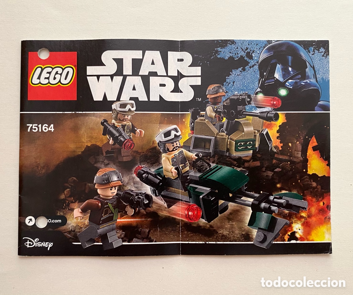 Juegos construcci&oacute;n - LEGO: Lego Star Wars Rogue One: Manual de instrucciones set 75164-1 Pack de combate soldados rebeldes