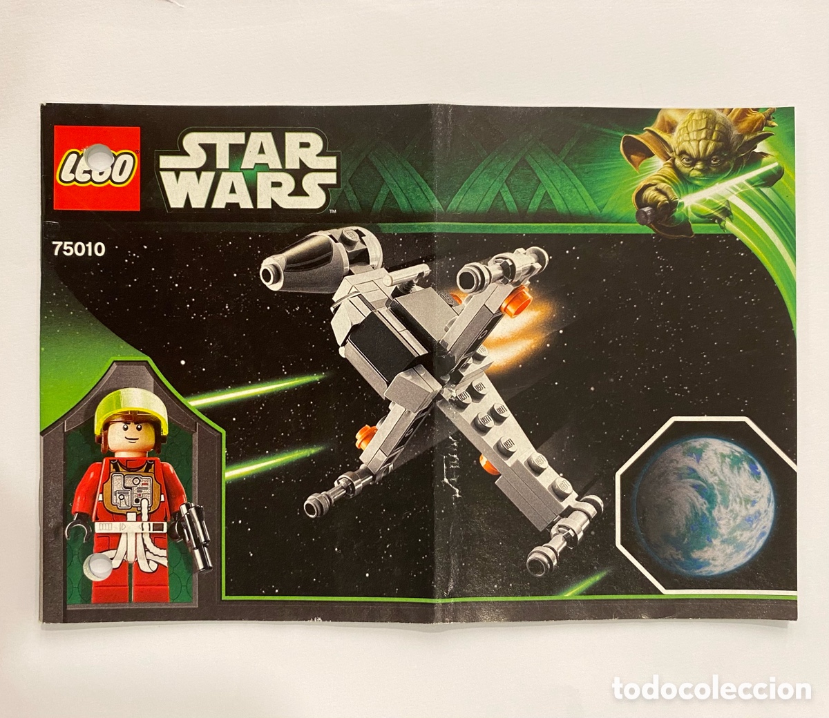 Jeux construction - LEGO: Lego Star Wars Planets Serie 4: Manual de instrucciones set 75010-1 B-wing Starfighter Planet Endor