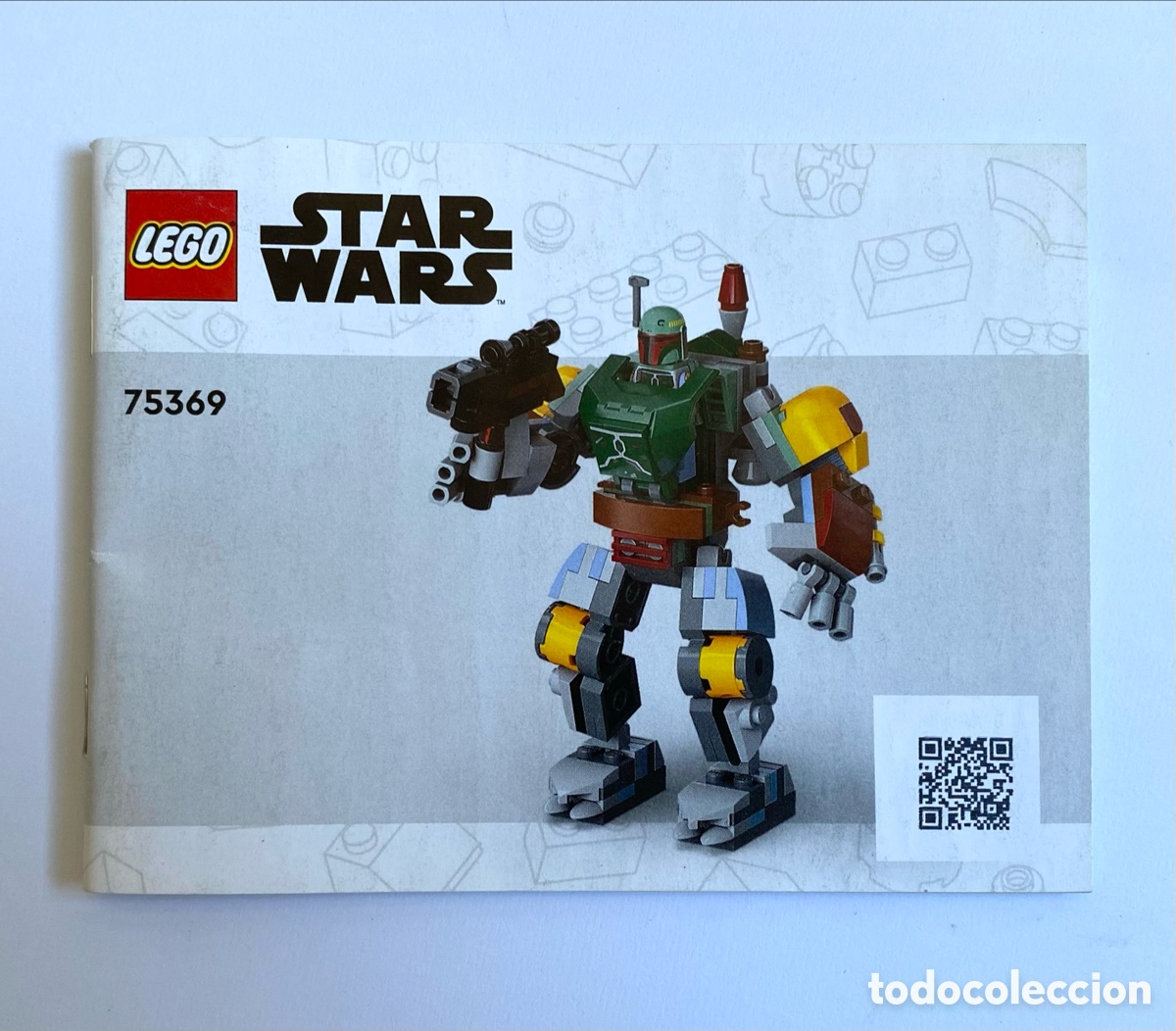 Construction games - LEGO: Lego Star Wars Mechs: Manual de instrucciones del set 75369-1 Boba Fett Mech. (2023)