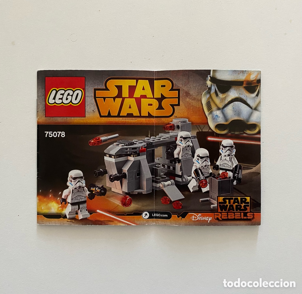 Juegos construcci&oacute;n - LEGO: Lego Star Wars Rebels: Manual de instrucciones set 75078-1 Transporte de Tropas Imperiales (2015)