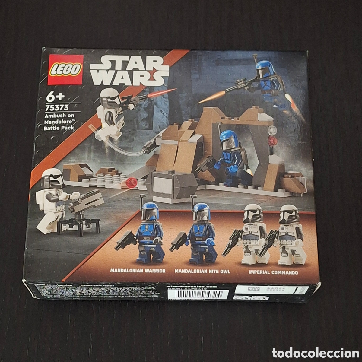 Juegos construcci&oacute;n - LEGO: LEGO 75373 STAR WARS - AMBUSH ON MANDALORE BATTLE PACK - MINI FIGURAS MANDALORIAN IMPERIAL COMMANDO