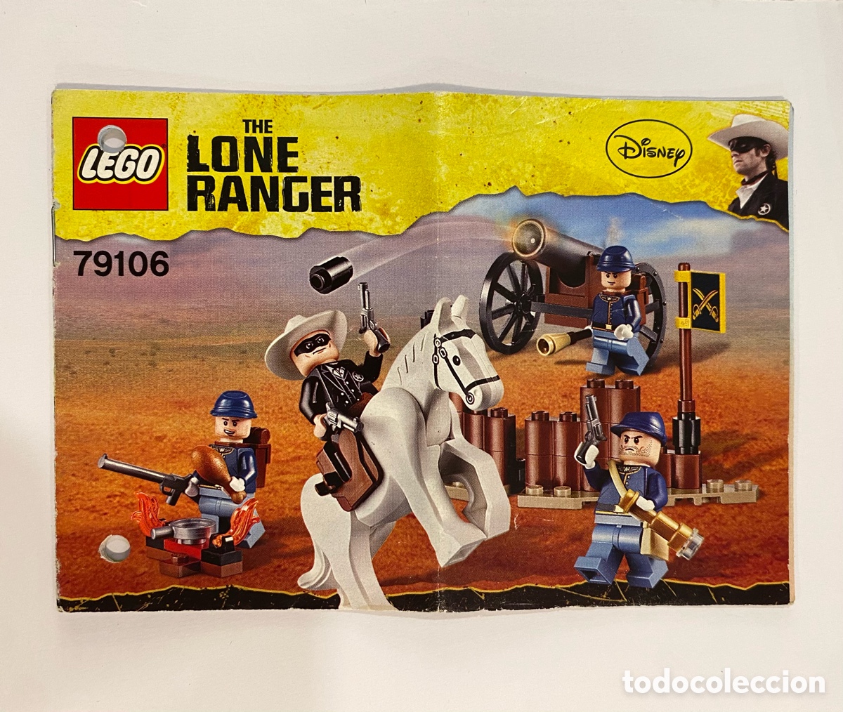 Juegos construcci&oacute;n - LEGO: Lego The Lone Ranger Manual de instrucciones del set 79106-1 Tropas de Caballer&iacute;a (2013)