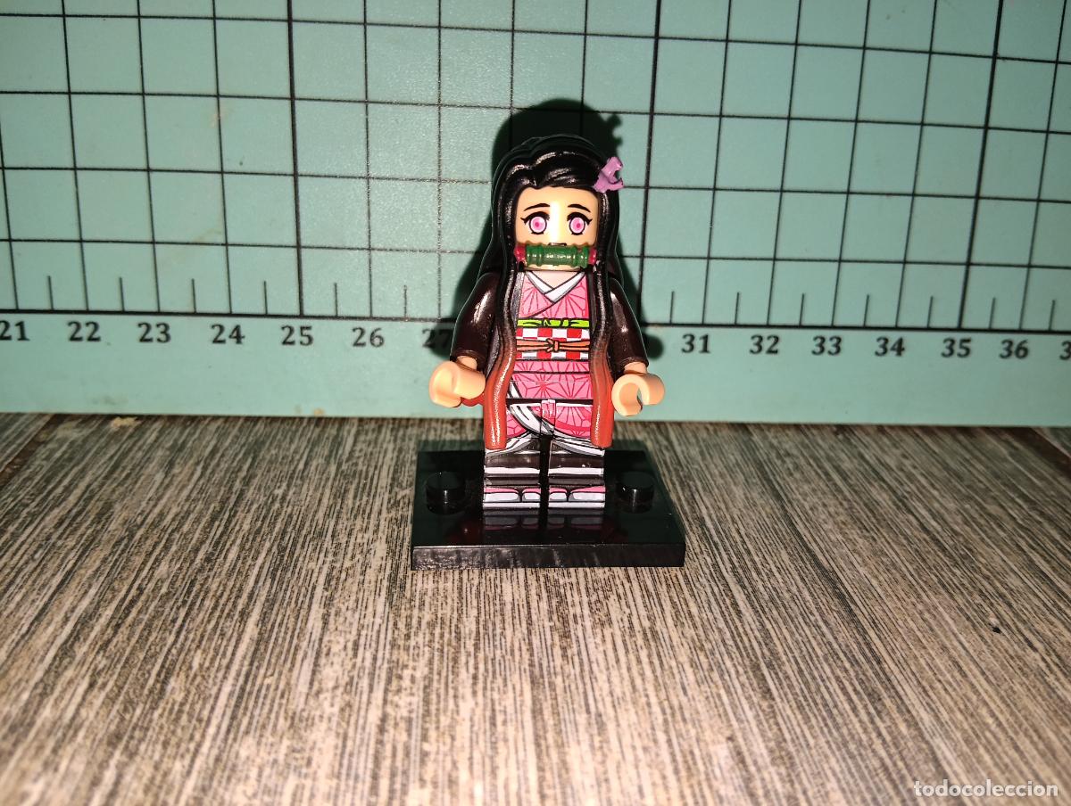 Juegos construcci&oacute;n - LEGO: Minifigura compatible con LEGO de Nezuko Kamado del anime Kimetsu no Yaiba Demon Slayer