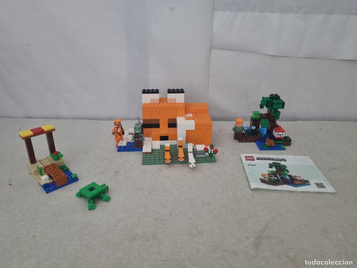 Juegos construcci&oacute;n - LEGO: Lote Lego minecraft Ref 21240 Ref 30432 y Ref 21178