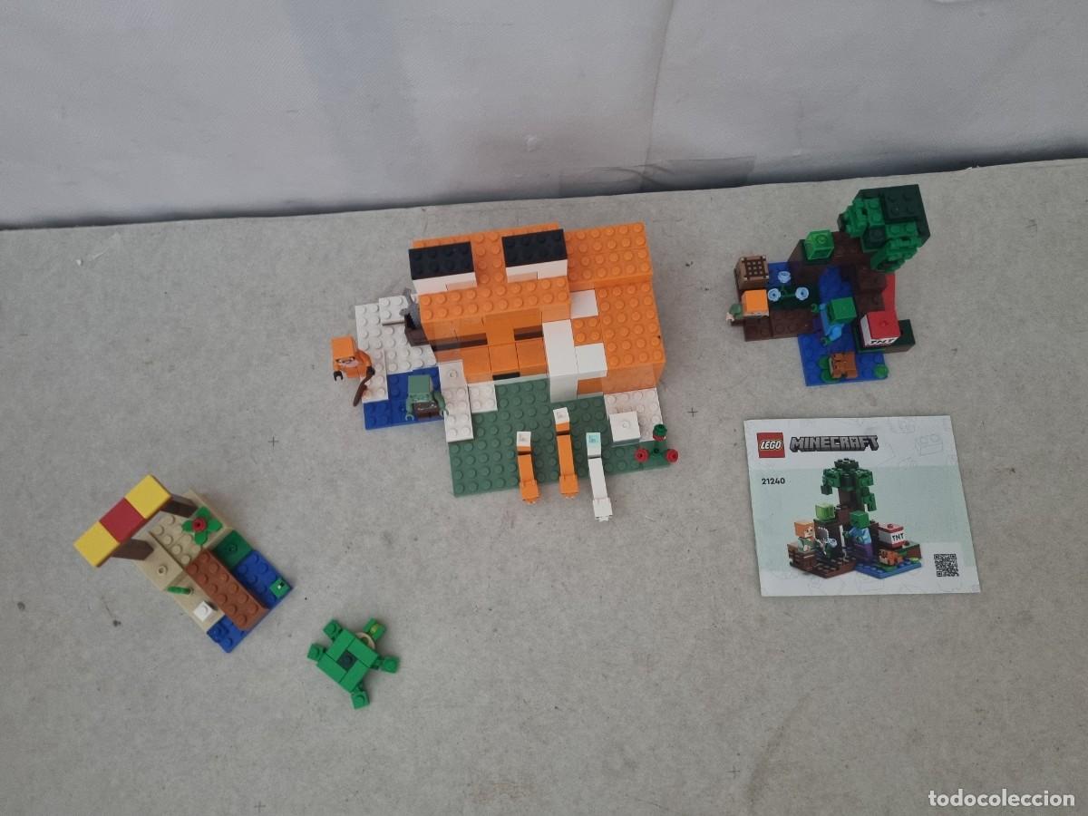 Juegos construcci&oacute;n - LEGO: Lote Lego minecraft Ref 21240 Ref 30432 y Ref 21178 - Foto 2